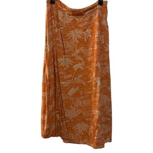 a.n.a. Hawaiian Style Print Skirt